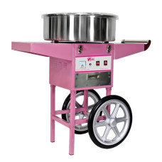 Апарат для солодкої вати із візком ZUVER CandyCart Німеччина 1080W оберти мідним двигуном 