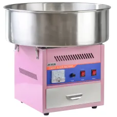 Апарат для цукрової вати ZUVER CandyMax Budget з куполом (Німеччина) 980W оберти ременем