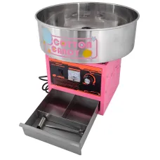 Апарат для цукрової вати ZUVER CandyMax LUX з куполом (Німеччина) 980W оберти мідним двигуном 