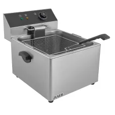 Фритюрниця професійна двопостова ZUVER Bavaria 1X11 Handle з ручками в гастроємностях та корпусі 3500W із захистом від перегріву