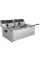 Фритюрниця професійна двопостова ZUVER Bavaria 2X11 Handle з ручками в гастроємностях та корпусі 7000W із захистом від перегріву