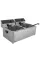 Фритюрниця професійна двопостова ZUVER Bavaria 2X11 Handle з ручками в гастроємностях та корпусі 7000W із захистом від перегріву