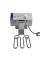 Фритюрниця професійна двопостова ZUVER Bavaria 2X4 Handle з ручками в корпусі 4000W з захистом від перегріву