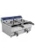 Фритюрниця професійна із краном ZUVER 2X13 Texas 8000W