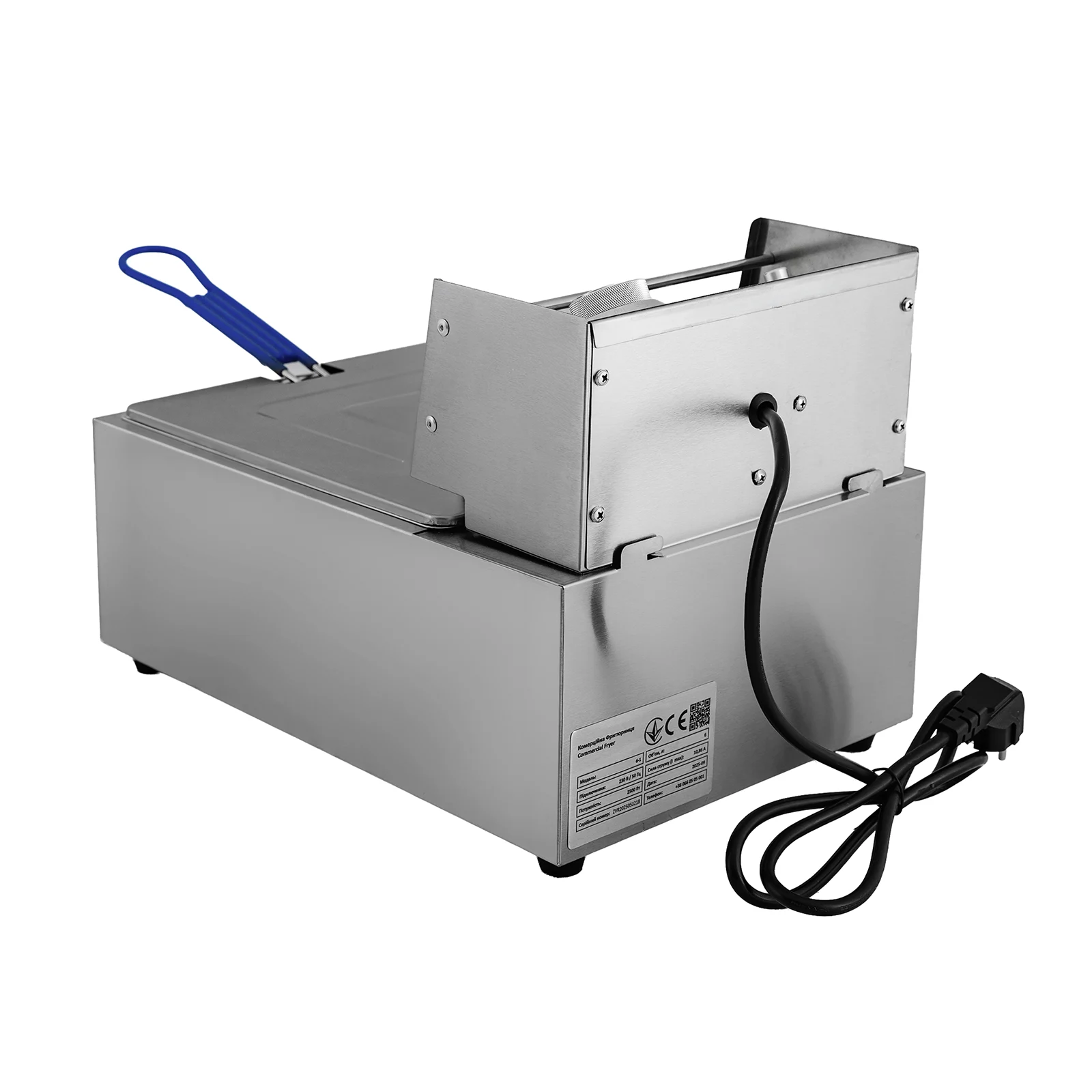 Фритюрниця професійна ZUVER Colorado 6-1 2500W із захистом від перегріву