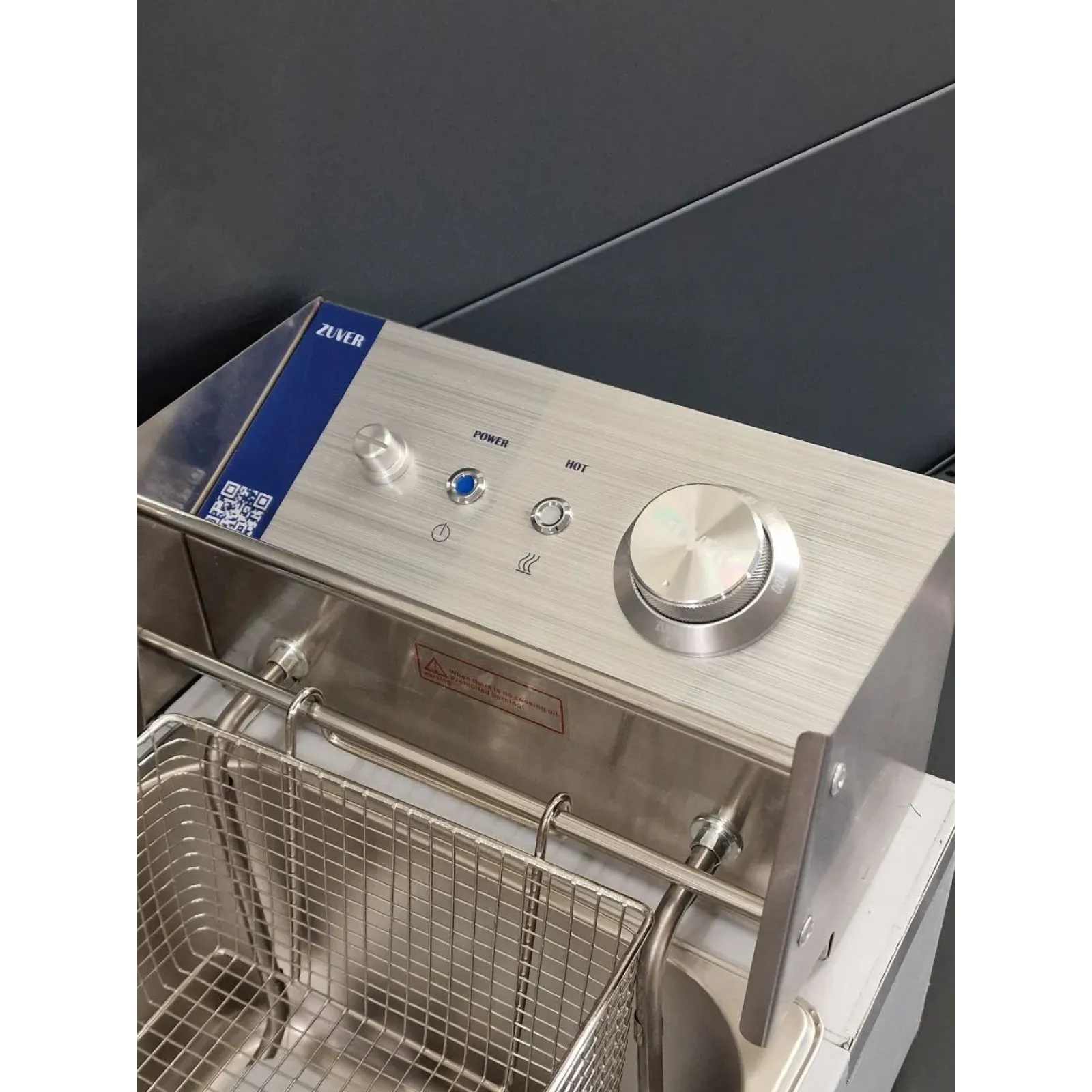 Фритюрниця професійна ZUVER Colorado 6-1 2500W із захистом від перегріву
