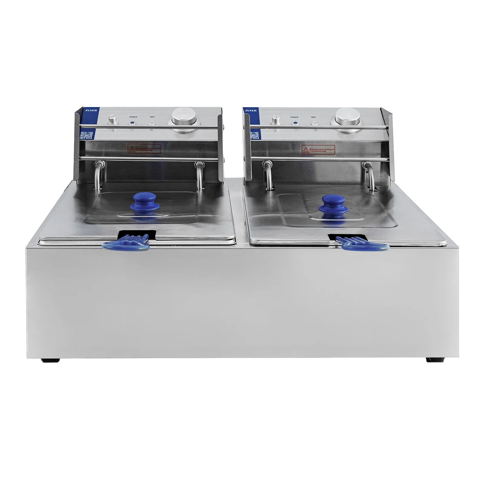 Фритюрниця професійна ZUVER Colorado 6-2 5000W із захистом від перегріву
