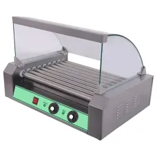 Гриль роликовий ZUVER Berlin Lux R2-11G із захисним склом 1500W