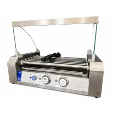 Гриль роликовий ZUVER Berlin Lux R2-7G із захисним склом 1050W