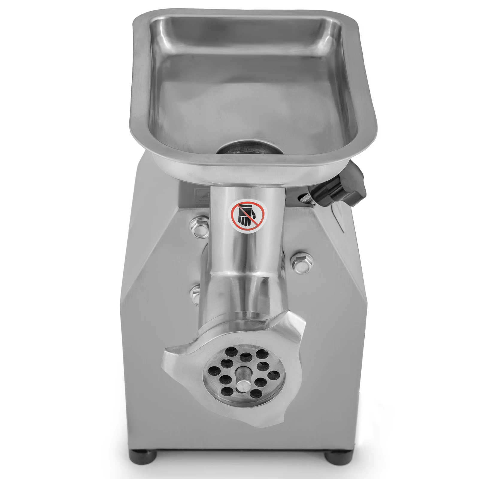 М'ясорубка ZUVER Grinder LUX 600W мотор мідний горловина нержавіюча сталь