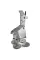 Овочерізка професійна ZUVER Vegetable Cutter Lid Side Neck Narrow 5 Disks кришка набік, горловина вузька 5 дисків 550W, мідний двигун