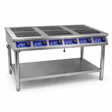 Плита індукційна підлогова ZUVER Cooker Profi 6-х конфорочная, 21000W, 380V