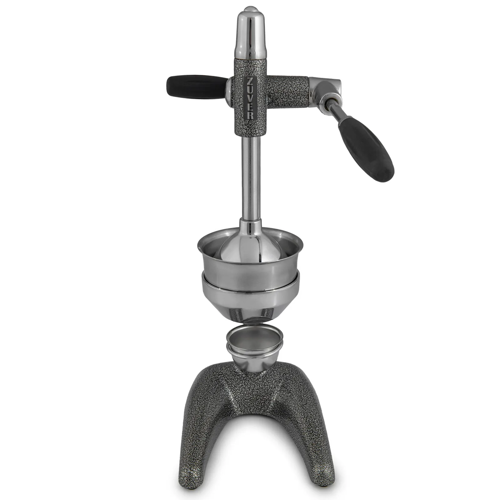Прес для цитрусових та гранат з ручкою ZUVER Destek PCA2-P1 Gumus 6.3kg чорне срібло колір рейковий тип 8694510340026