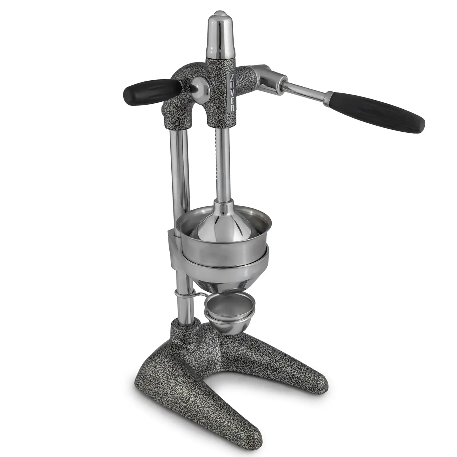 Прес для цитрусових та гранат з ручкою ZUVER Destek PCA2-P1 Gumus 6.3kg чорне срібло колір рейковий тип 8694510340026