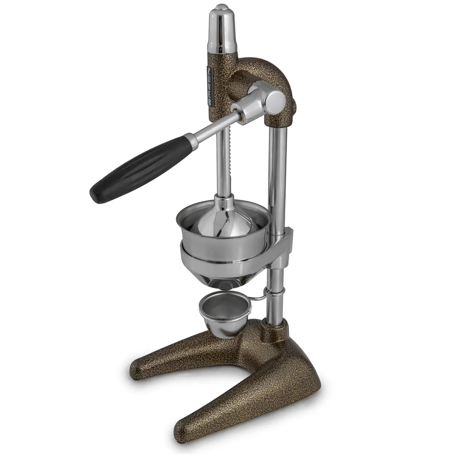 Прес для цитрусових та гранат з ручкою ZUVER Destek PCA2-P2 Altin 6.3kg чорне золото колір рейковий тип 8694510340026