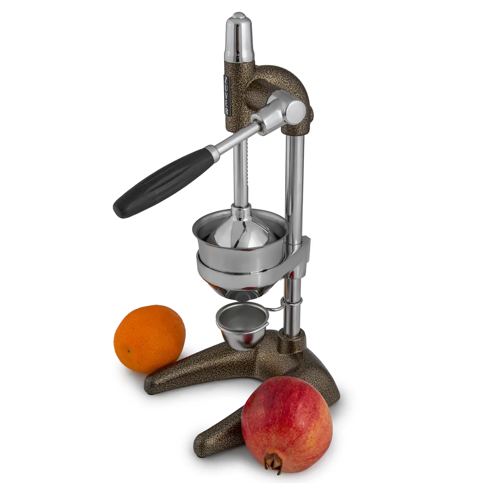 Прес для цитрусових та гранат з ручкою ZUVER Destek PCA2-P2 Altin 6.3kg чорне золото колір рейковий тип 8694510340026