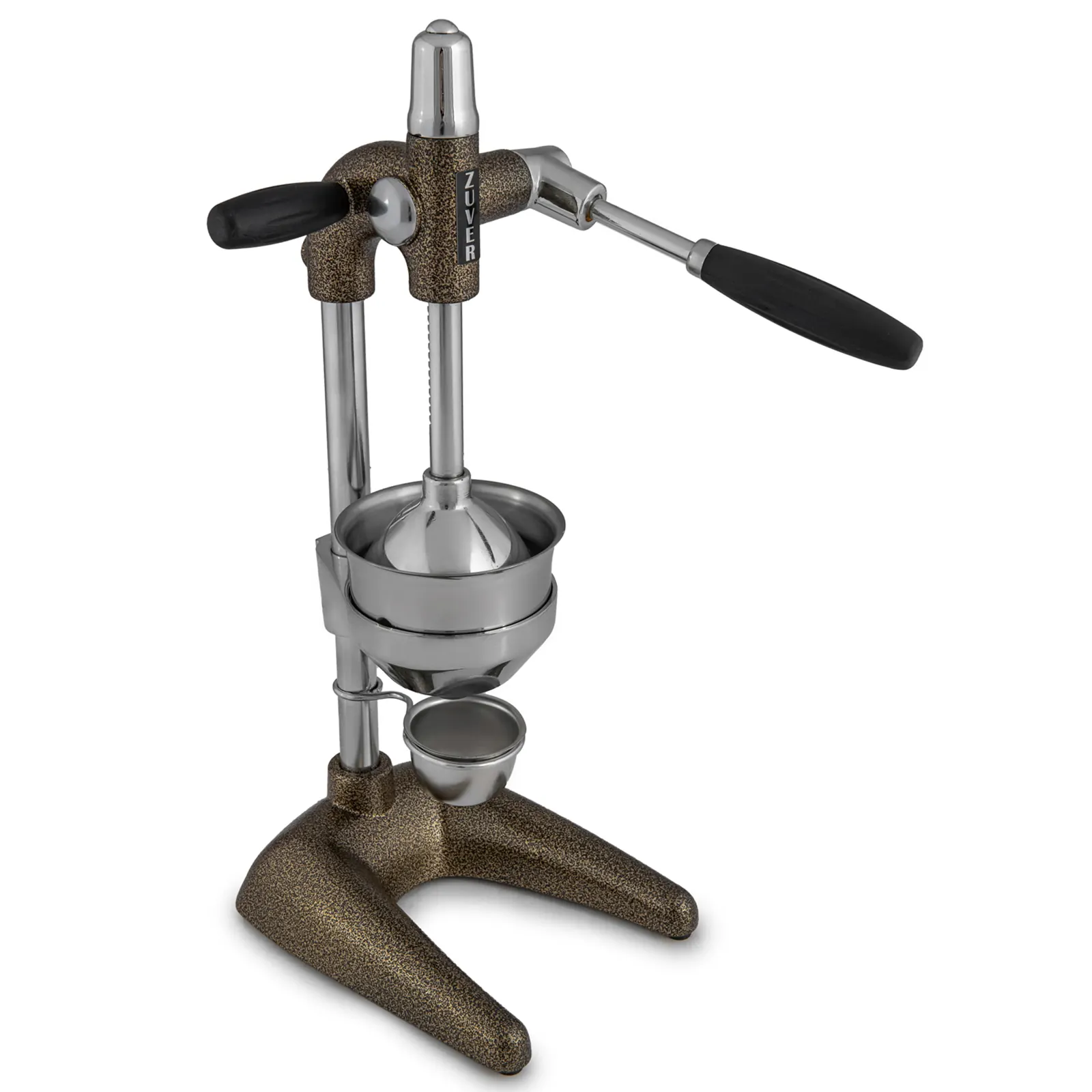 Прес для цитрусових та гранат з ручкою ZUVER Destek PCA2-P2 Altin 6.3kg чорне золото колір рейковий тип 8694510340026