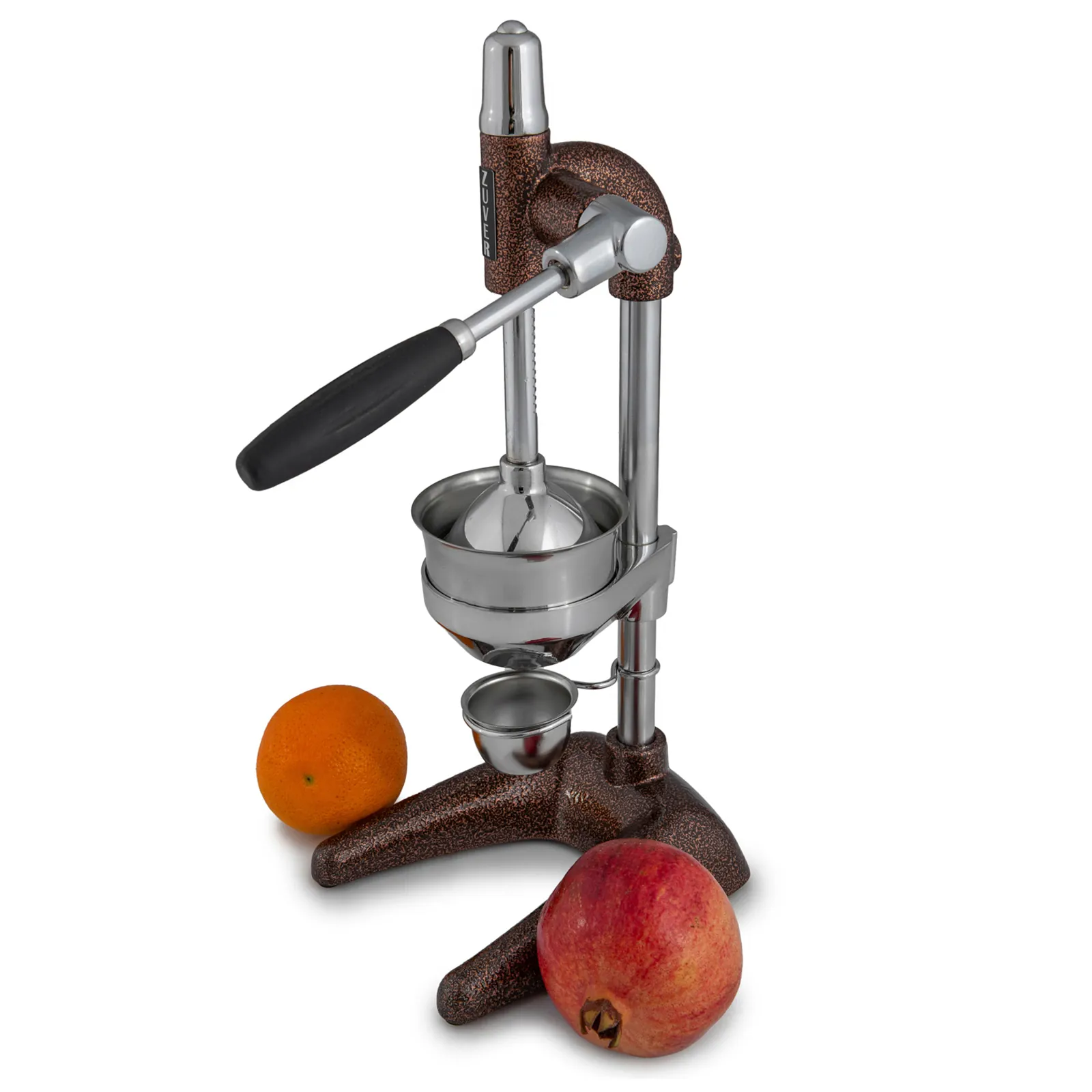 Прес для цитрусових та гранат ZUVER Dokum PCA1-P3 Bakir 6.3kg чорна мідь колір рейковий тип 8694510340057