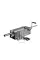Шприц ковбасний ZUVER Stuffer Horizontal 5 (SH-5) корпус нержавіюча сталь S/S201 (преміальна марка), міцні шестерні, 2 швидкості, 5 насадок, 2 ущільнювальні кільця